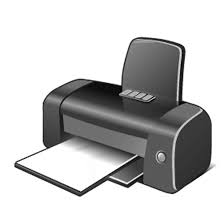 Impression Noir Blanc Recto 